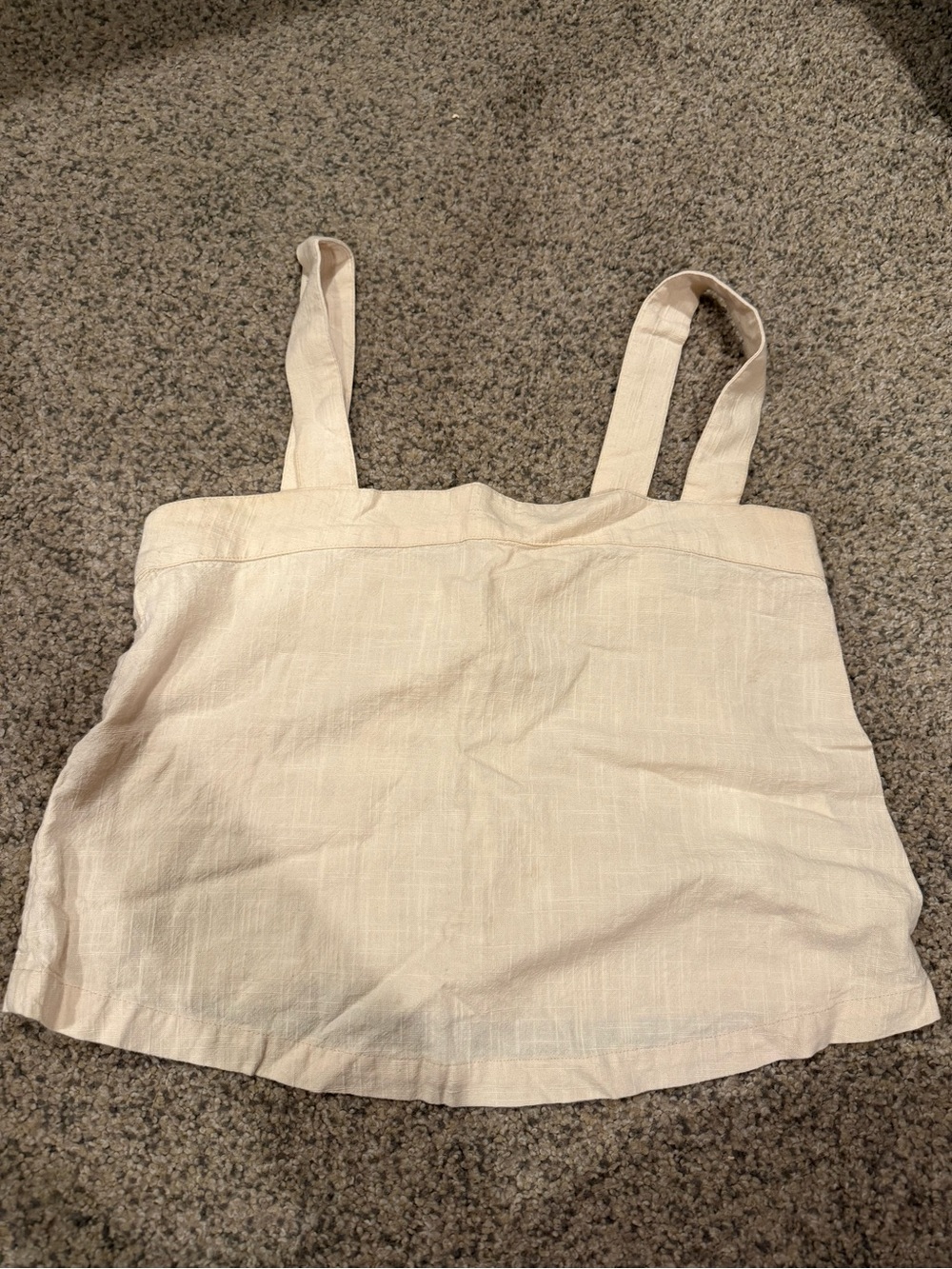 Roxy Cream Square-Neck Cami Top